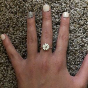 White Flower Ring!